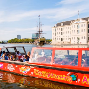 City Sightseeing Amsterdam: Hop-on Hop-off bus + boottocht