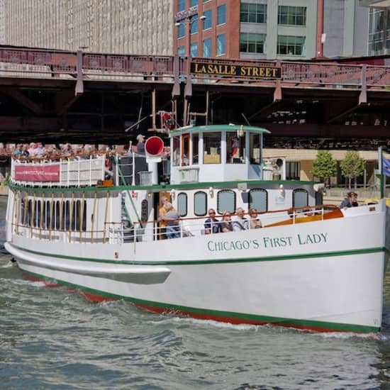 Chicago Architecture Foundation Center River Cruise aboard Chicago's First Lady