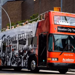 Houston: Guided City Tour by Open-Top Double Decker Bus