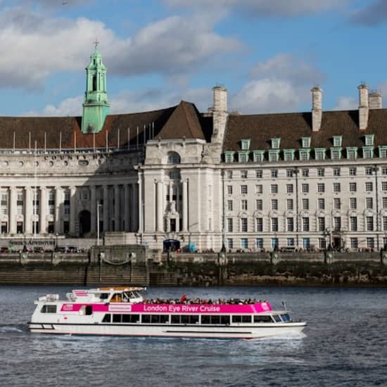 London Eye: giro in battello sul fiume