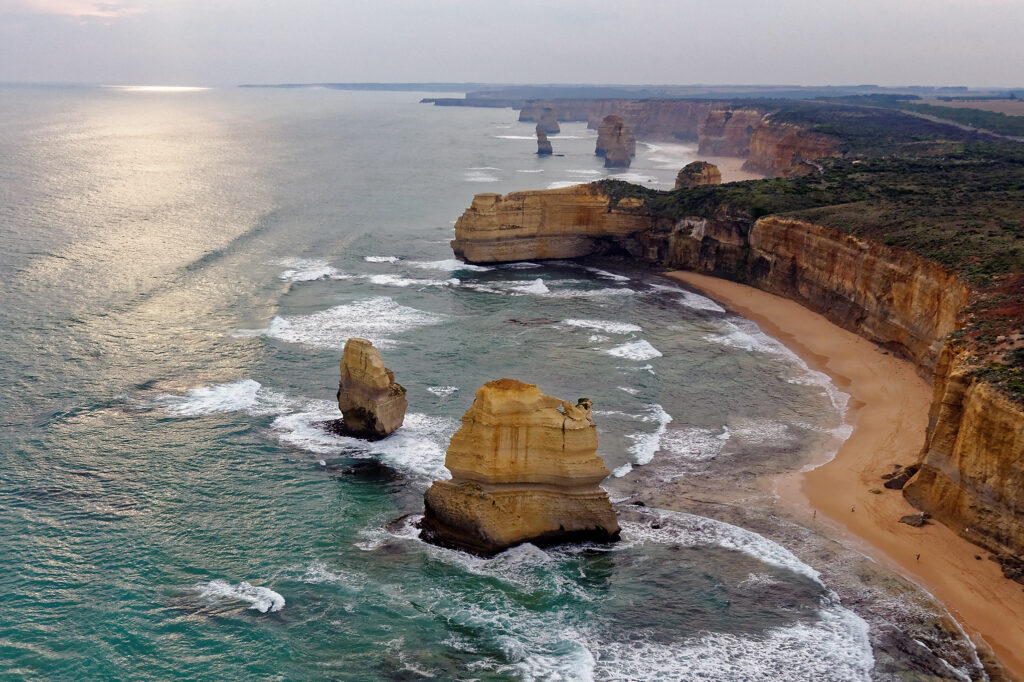 Après-midi · La côte des Douze Apôtres, itinéraire sur la Great Ocean Road au départ de Melbourne