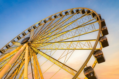 Ferris,Wheel,At,Bayside,Miami