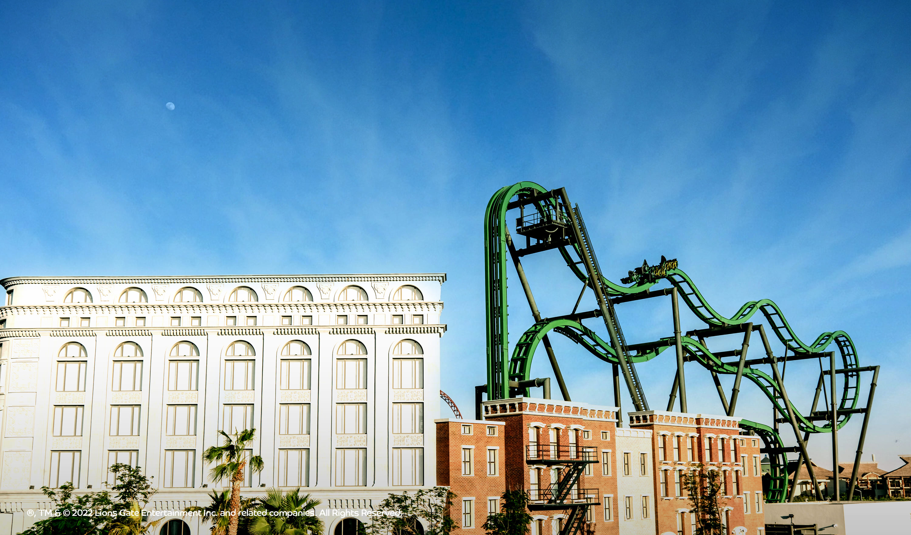 motiongate-dubai-john-wick-roller-coaster-exterior