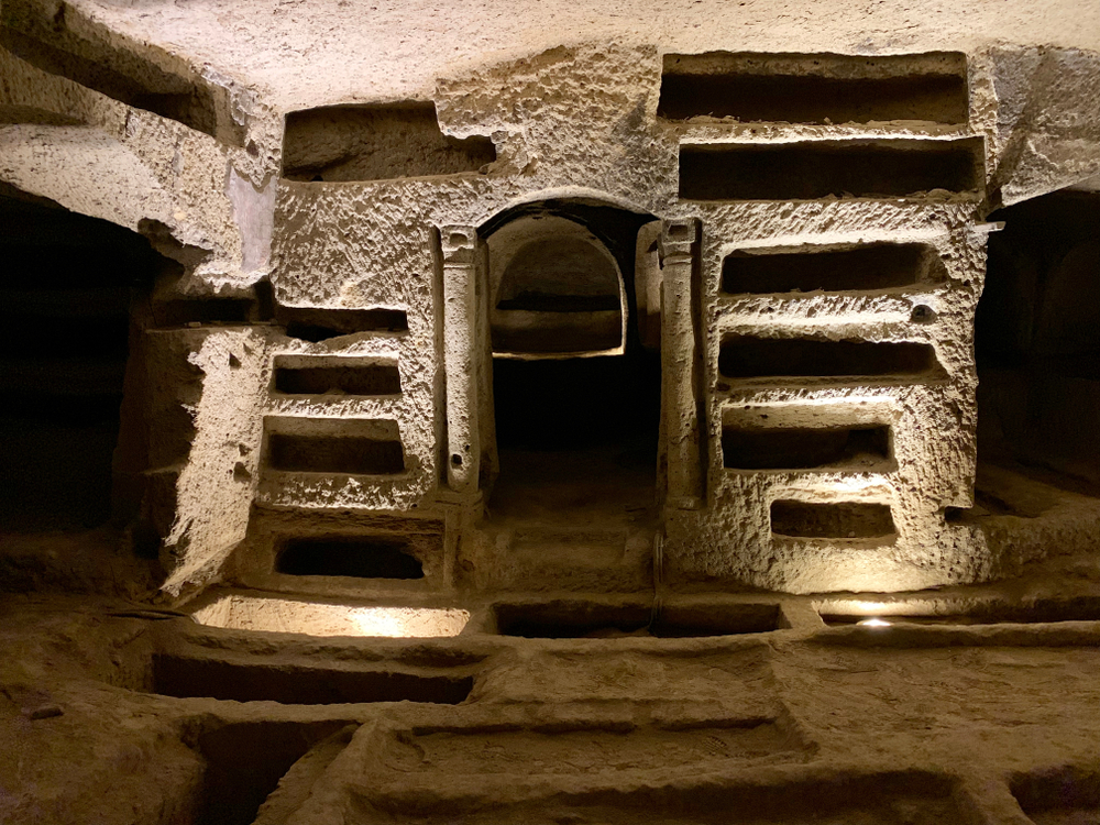 Catacombs,Of,San,Gennaro,,Naples,,Italy