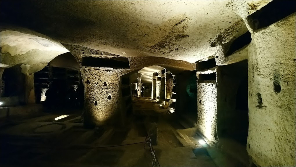 Catacombs,And,Forest,Naples,Italy