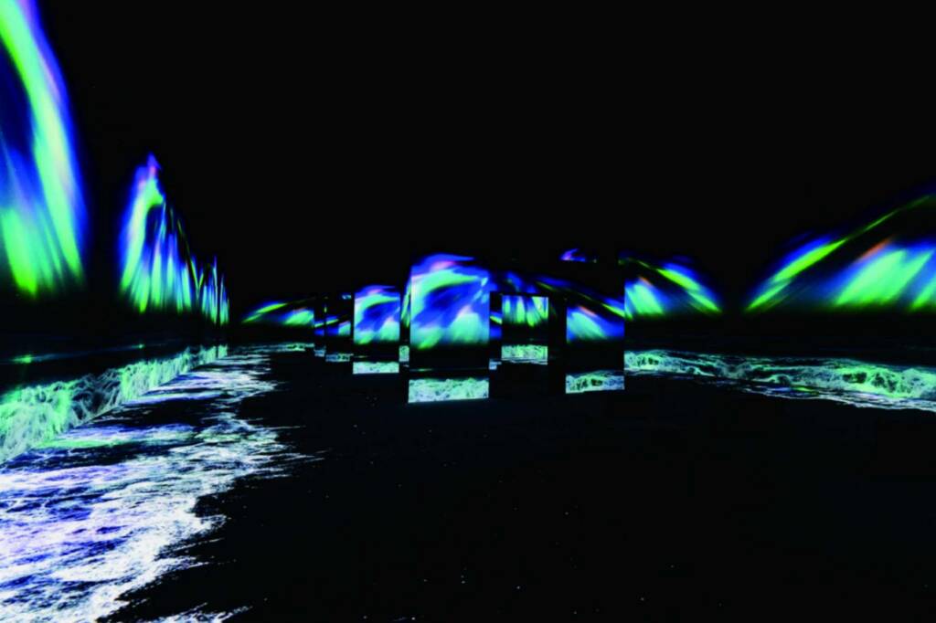 Immersive digital art room at Arte Museum New York