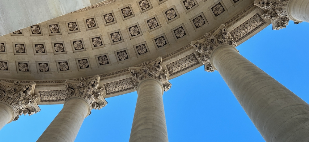 Vue,du,Panthéon,Paris,France