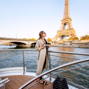 Paris: Night Cruise on the Seine with Onboard Music + Audio Guide App