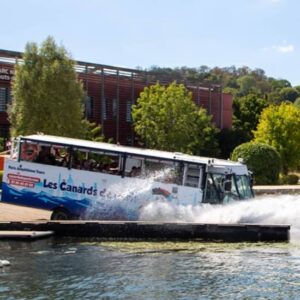 Ride on the Seine in an Amphibious Bus