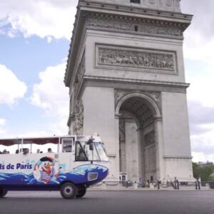 Ride on the Seine in an Amphibious Bus