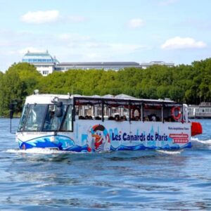 Ride on the Seine in an Amphibious Bus