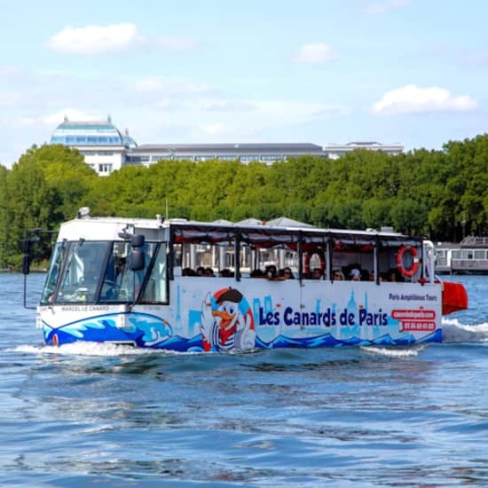 Ride on the Seine in an Amphibious Bus