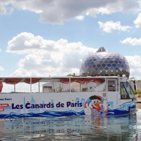 Ride on the Seine in an Amphibious Bus