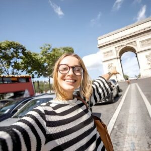 Arc de Triomphe and Seine River Cruise