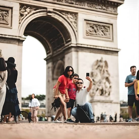 Arc de Triomphe and Seine River Cruise