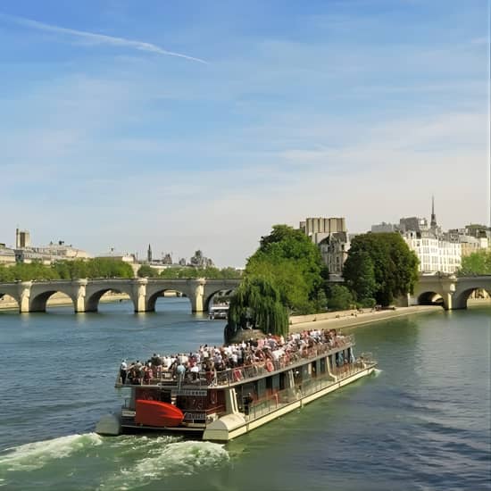 Arc de Triomphe and Seine River Cruise