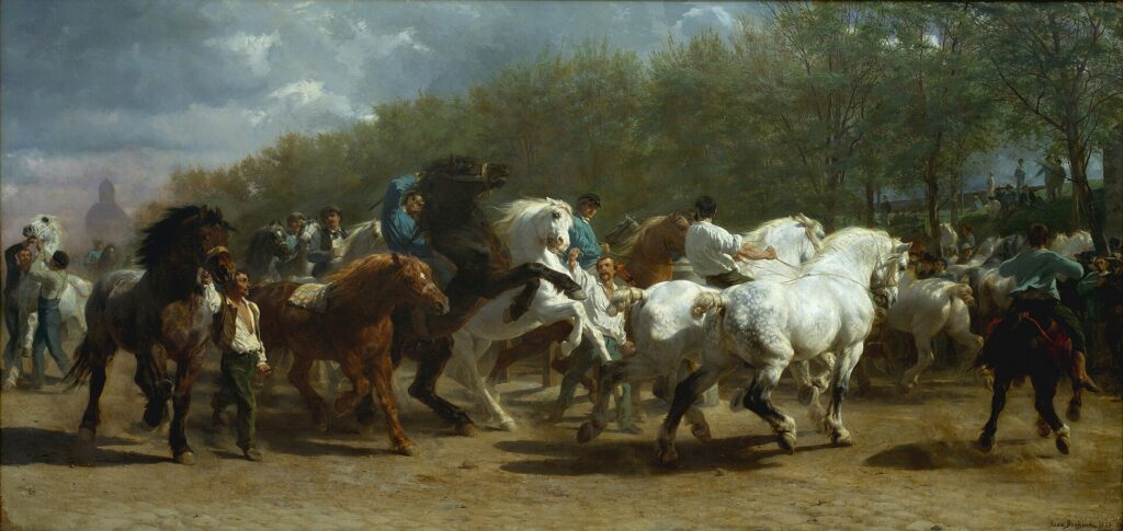 “La fiera dei cavalli” di Rosa Bonheur