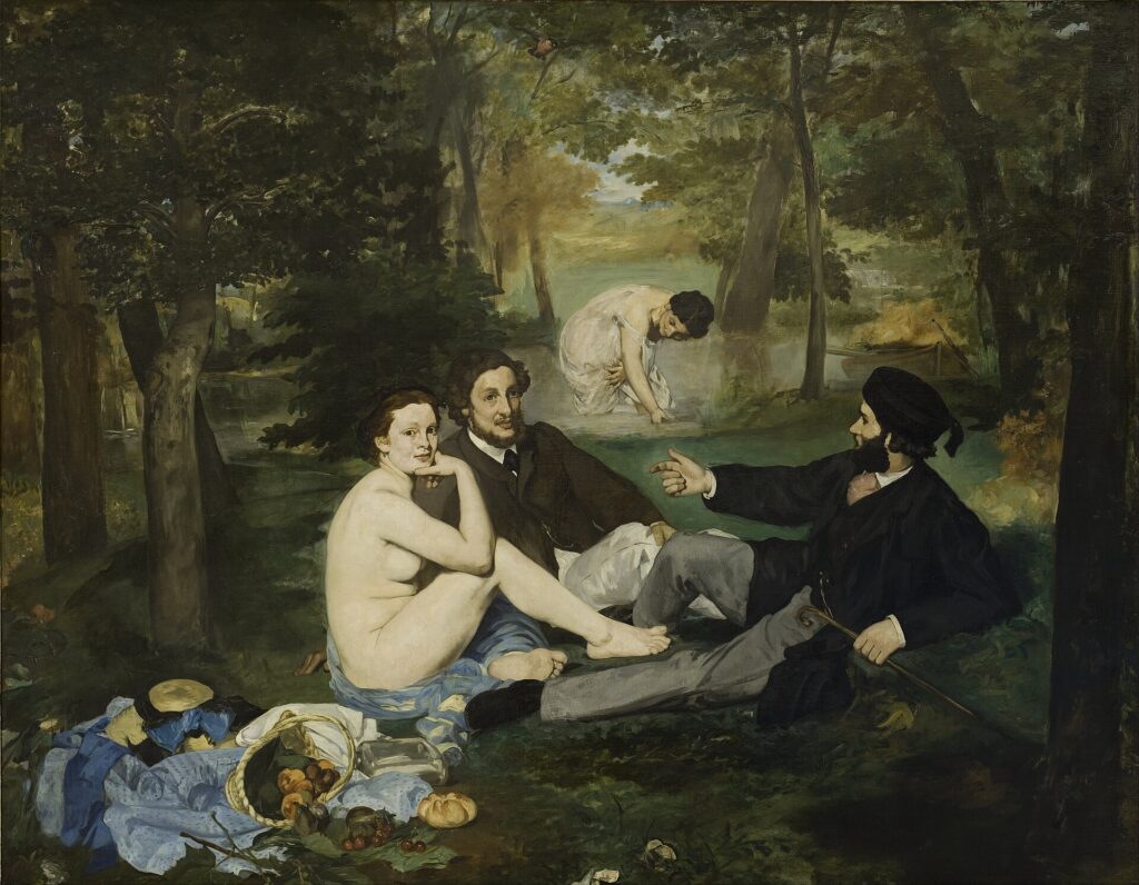 “Almuerzo sobre la hierba”, de Édouard Manet