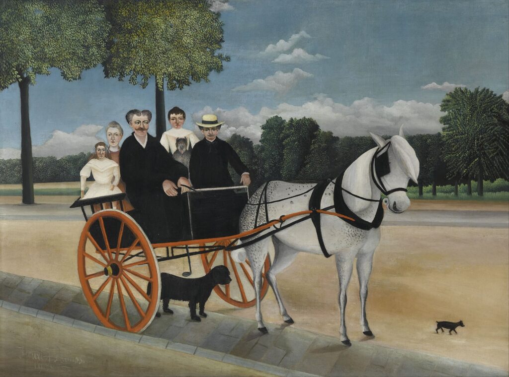La Carriole du père Junier by Henri Rousseau