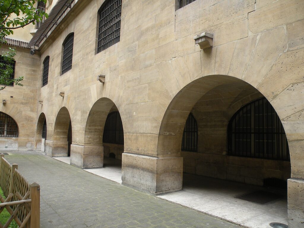 Arcades of the Women’s Courtyard in the Conciergerie