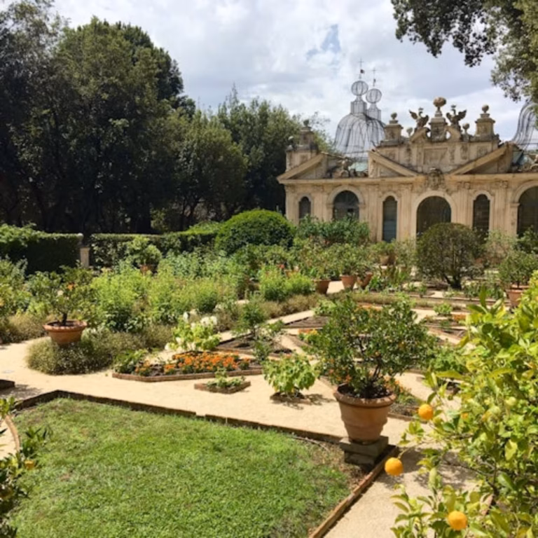 Giardini di Villa Borghese in Golf Cart