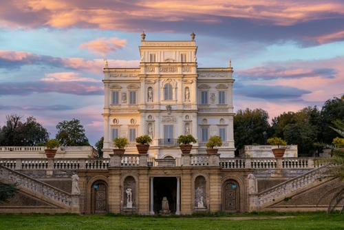 Villa,Doria,Pamphilia,-,The,Casino,Del,Bel,Respiro.,Rome,