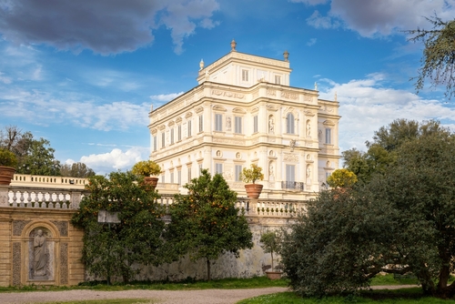 Villa,Doria,Pamphili,-,The,Casino,Del,Bel,Respiro.,Rome,