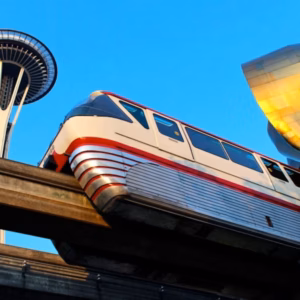 Seattle Center Monorail: Transport Ticket