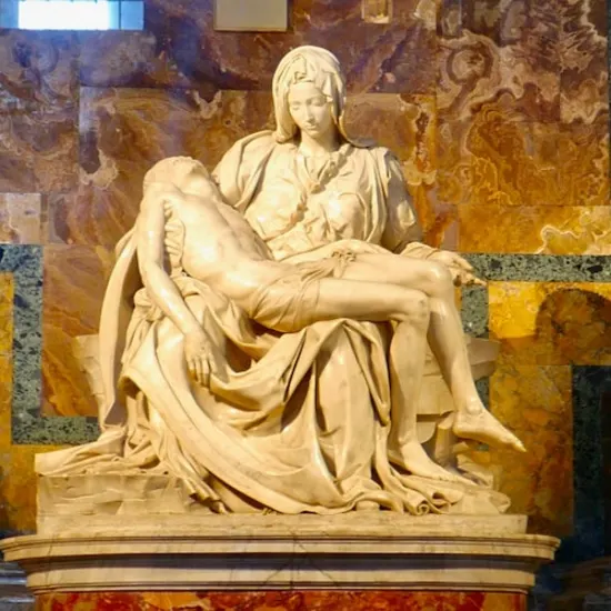 Negozio di souvenir vicino alla Basilica di San Pietro, Città del Vaticano