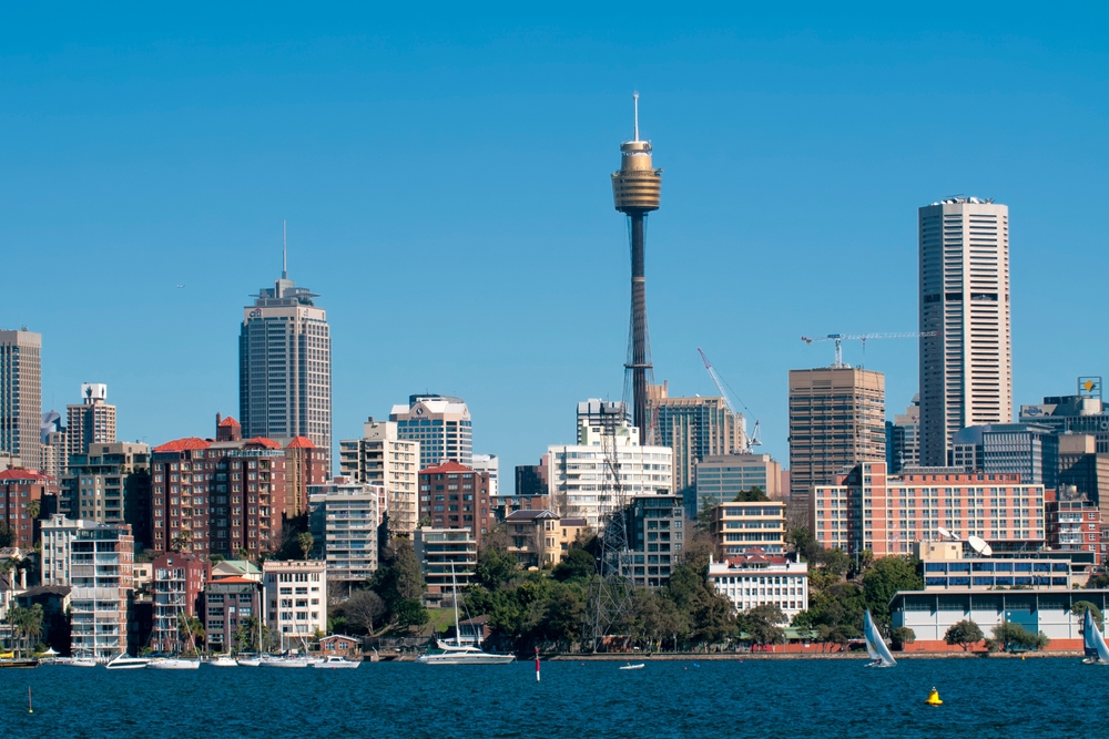 Sydney,Downtown,View,Cityscape,Tower,Harbor