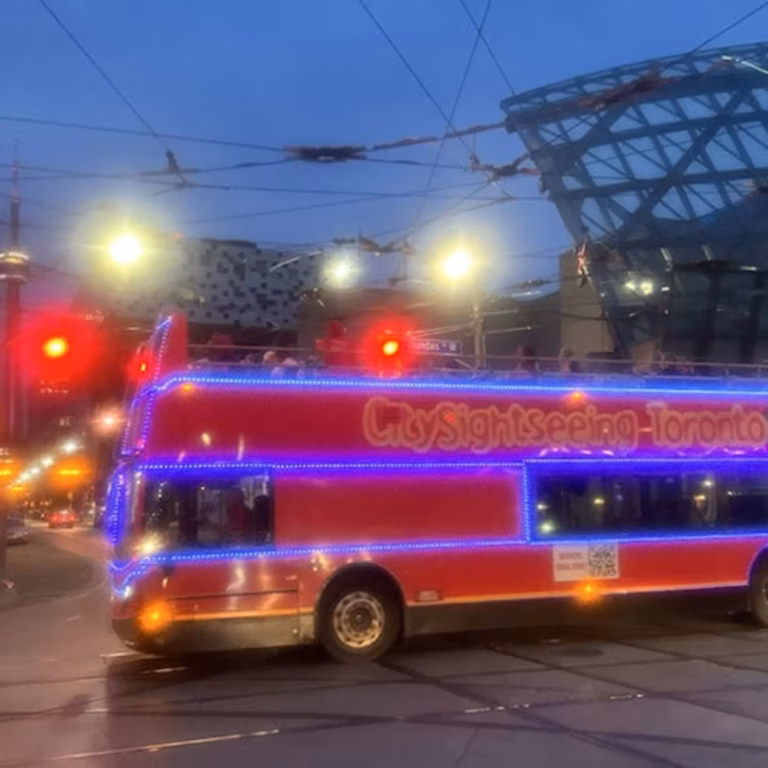Toronto: Night Bus Tour